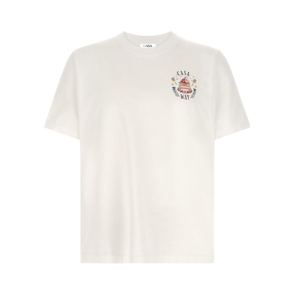 Casablanca Men T-Shirt With 'Casa Way' Print
